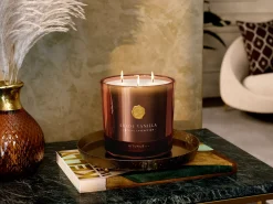 Medium Suede Vanilla Scented Candle