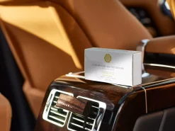 White Basil Car Air Freshener