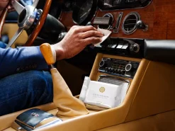 White Basil Car Wipes