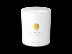 White Basil Scented Candle