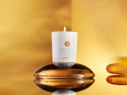 White Basil Scented Candle