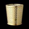 XL Black Oudh Scented Candle With Metal Sleeve