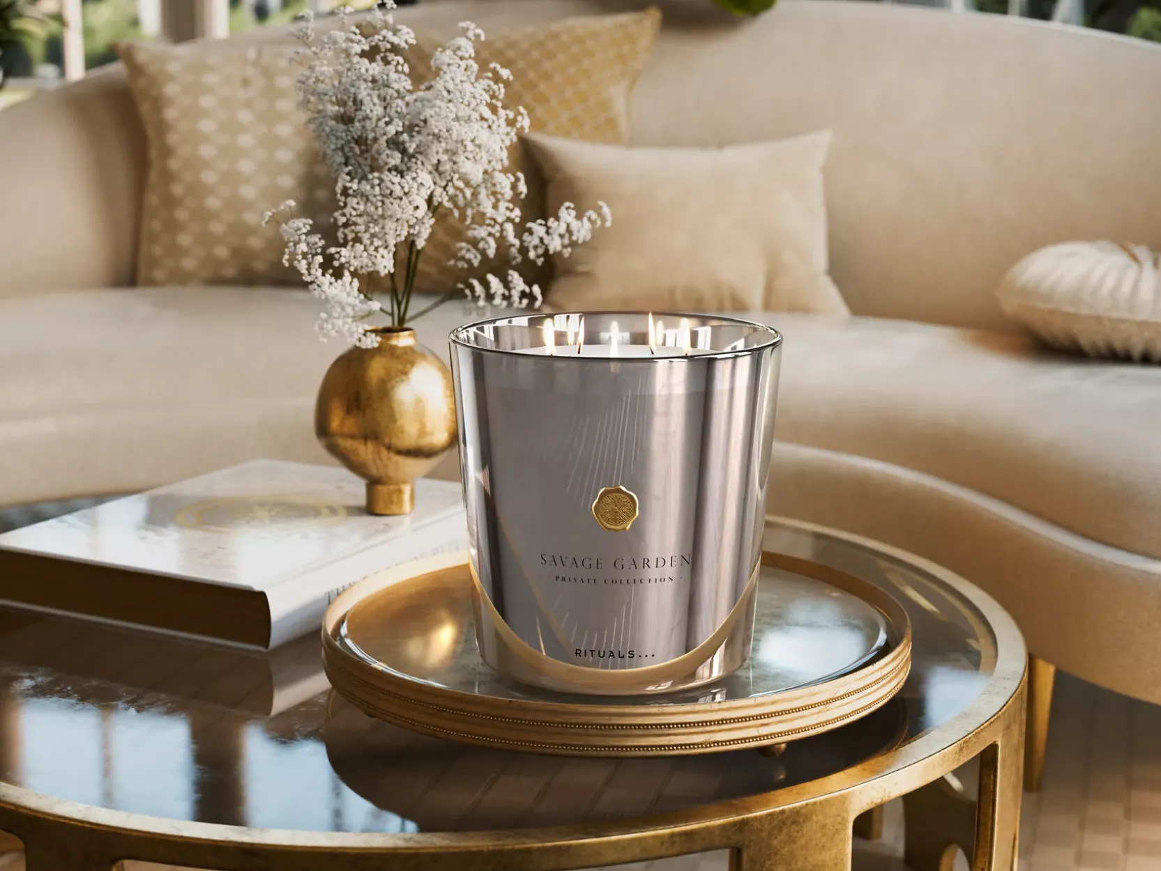 XL Savage Garden Scented Candle